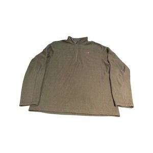 The North Face Green Half-Zip Fleece Jacket - Size Men's XLarge